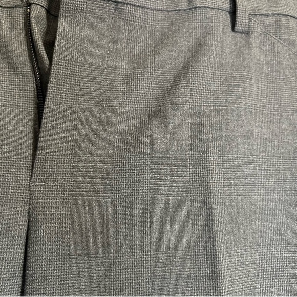 NWT Gap The Perfect Trouser Gray Plaid Flared Trouser Size 8 - Picture 10 of 16